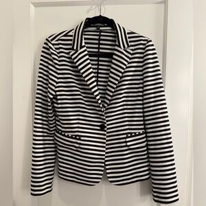 Express Striped Blazer